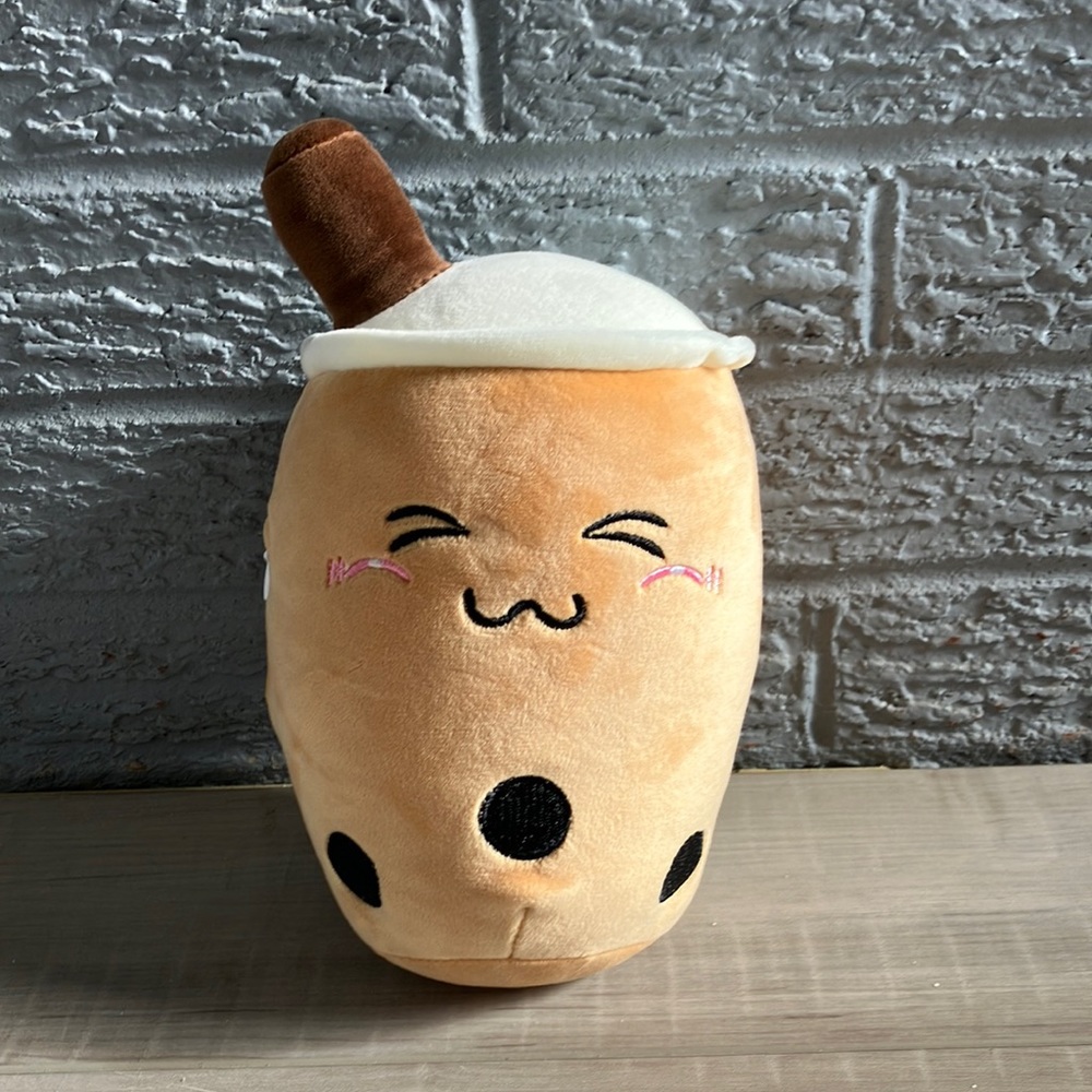 Boba milk tea plushy